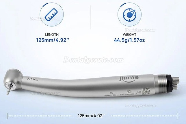 Jinme J1Plus Dental Turbinen Handst&uuml;ck Gro&szlig;kopf 4 Loch